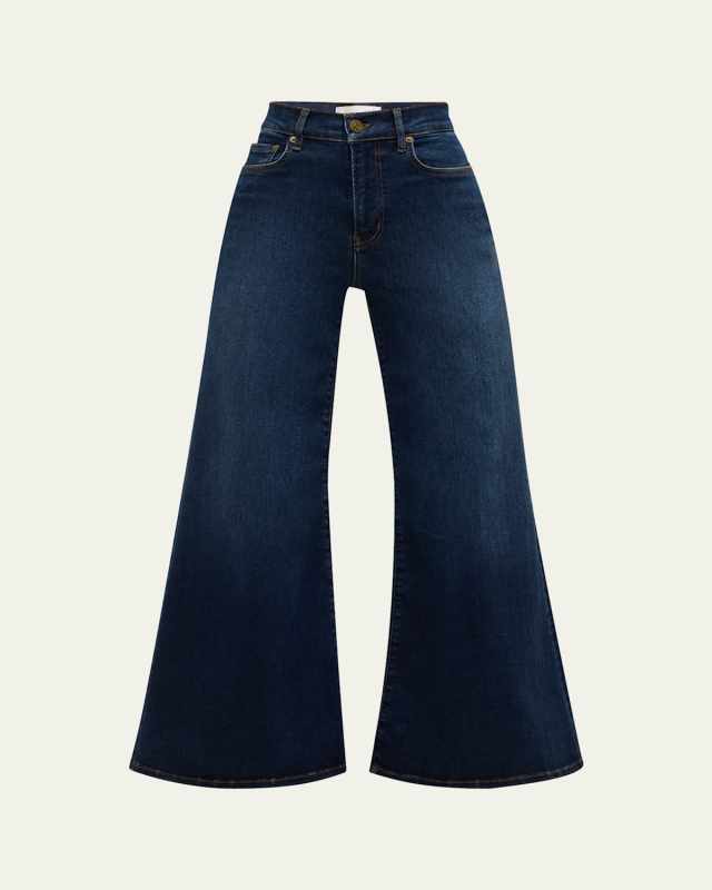 Le Palazzo Crop Jeans